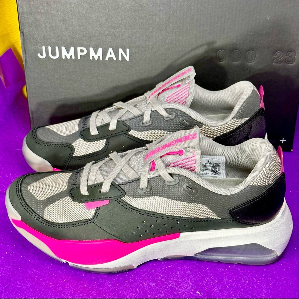 Nike Jordan Air 200E Blink Shoes Women's Size 10 Black Pink Grey DH7381-080 New